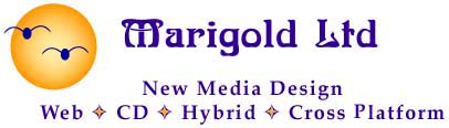 Marigold Ltd - web design by TeriAnn